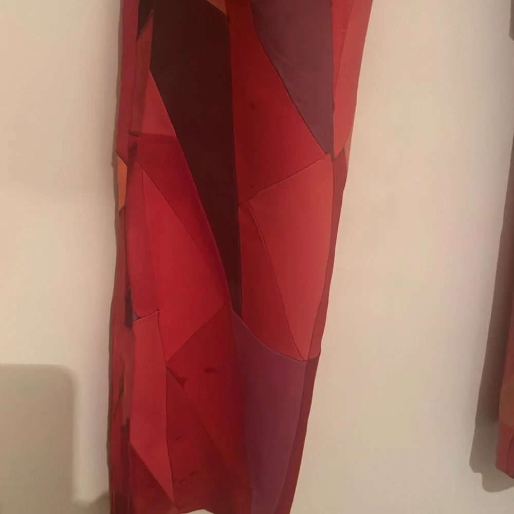 Vintage Wilsons Pelle Studio leather suede patchwork pants size 4 - Picture 5 of 16